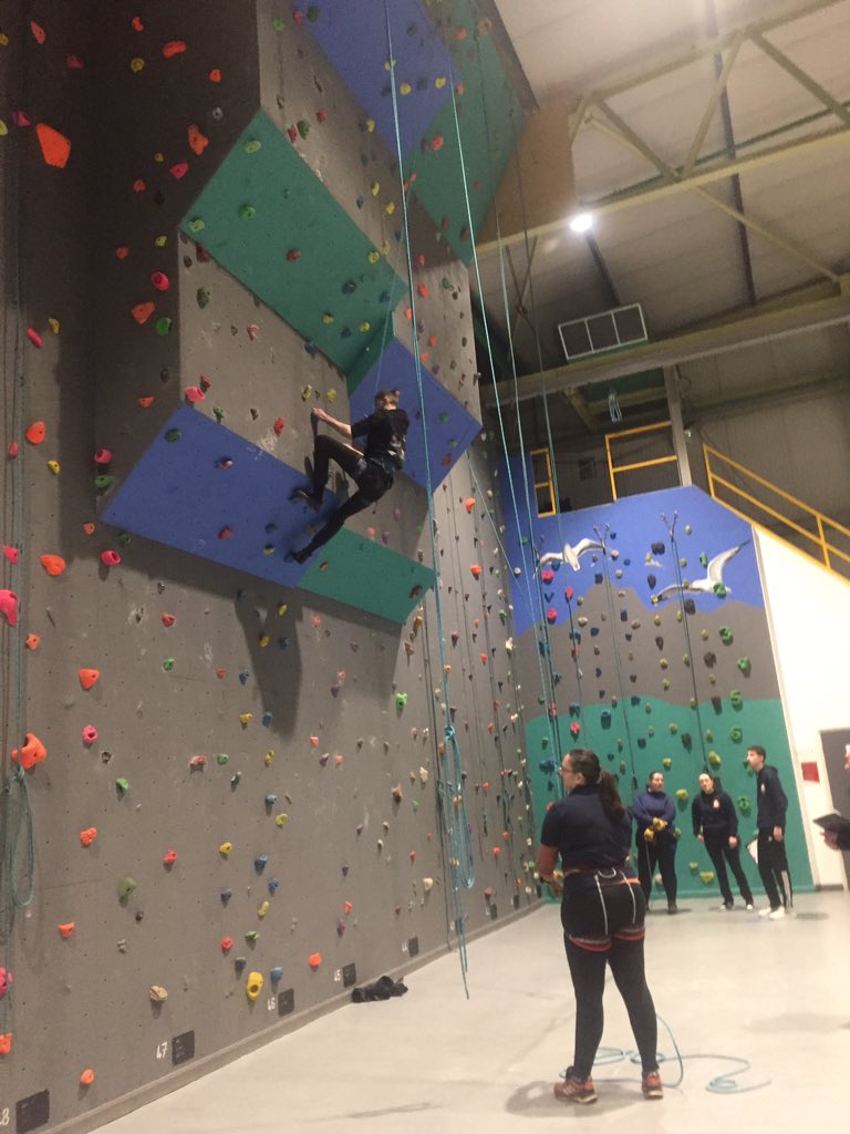 Onto the second stage of the Climbing Competition! Its starts to get tricky! GD