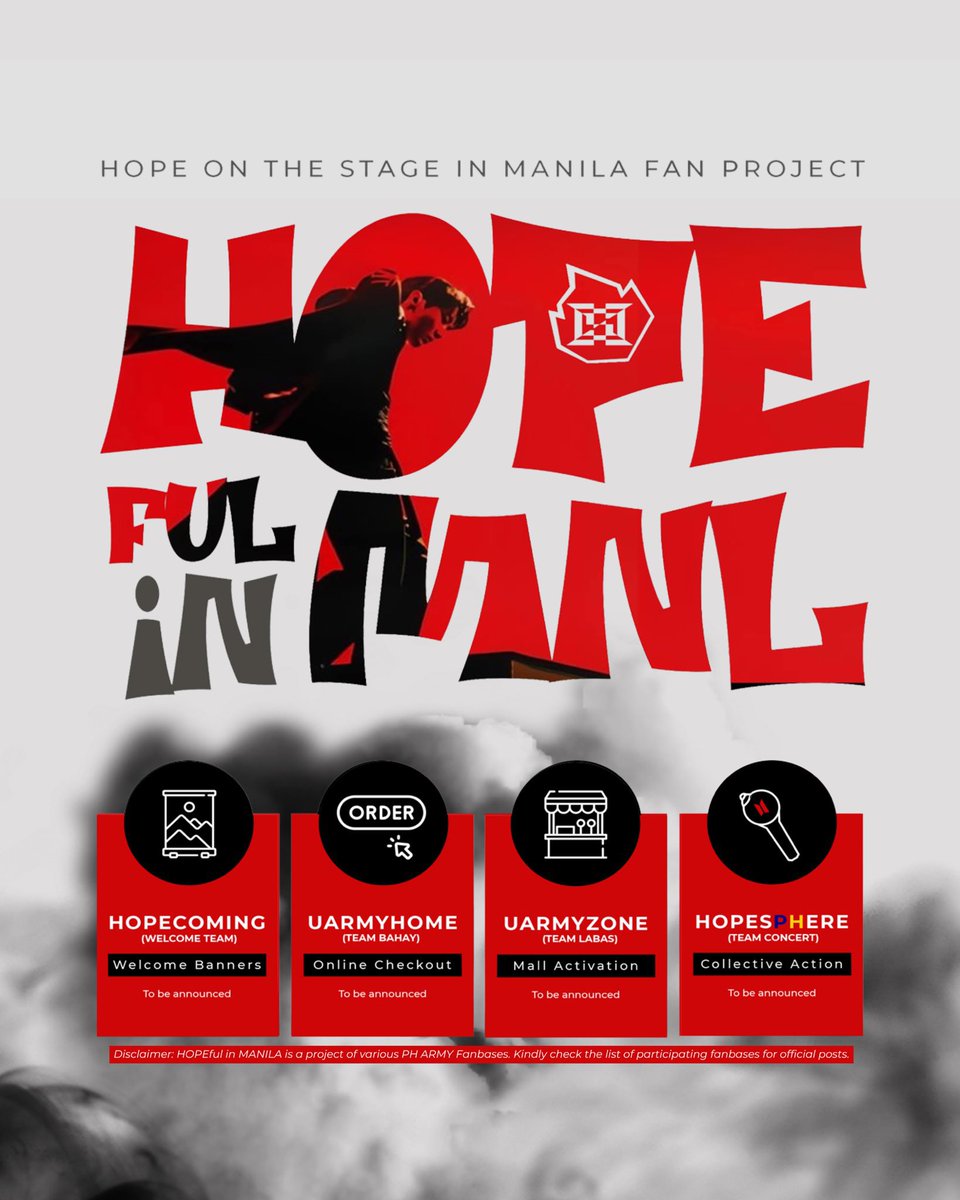 Hello, February! It’s Hobi’s month! ☀️

j-hope is finally coming back to Manila, marking BTS’s epic return to the PH after 7 years!

PH ARMY, get ready for HOPEFUL IN MANILA! We’ve got something special for you! 🔥

#HOPE_ON_THE_STAGE_TOUR_PH
#HOS_TOUR_PH
#HOPEfulinManila