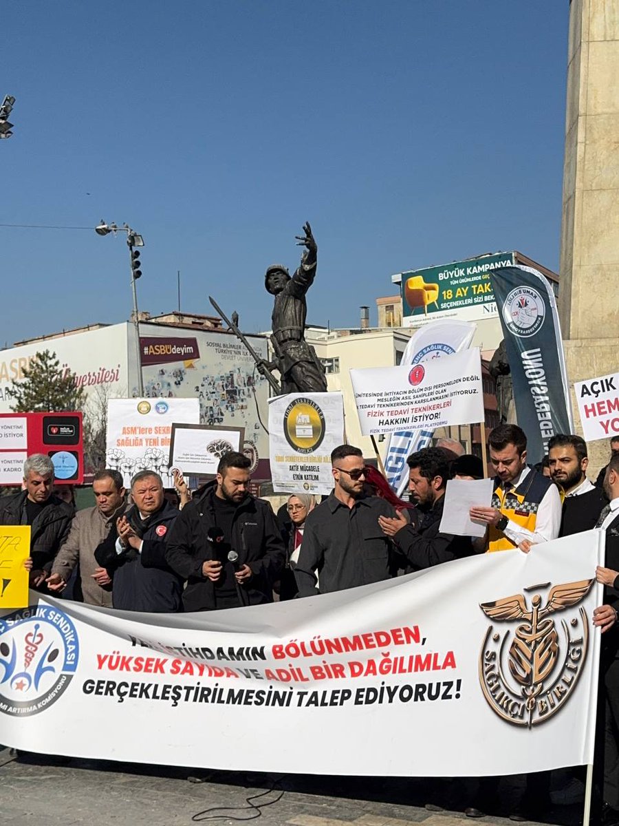 #SağlıkçıAtamaİçinUlusta
Bb