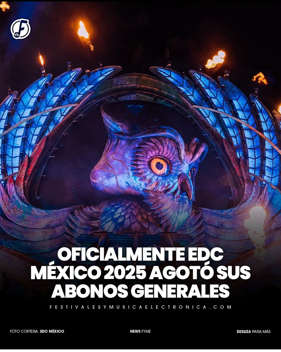 Ya es oficial !!🚨🚨

Electric Daisy Carnival - EDC Mexico ya no cuenta con venta de abonos generales para su próxima edición. Nos vemos pronto headliners 🤯

#edcmexico #EDCMX