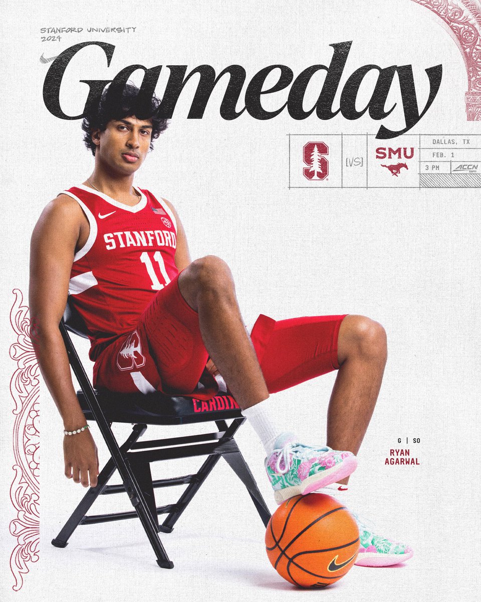 Stanford Men's Basketball (@stanfordmbb) on Twitter photo gameday in Texas 🤠
🆚 SMU
⏰ 3pm PST/ 5pm CST
📊 StanfordStats.com
📺 <a href="/accnetwork/">ACC Network</a>
📻 GoStanford.com/MBBaudio
📝 stanford.io/42A6Frx gameday in Texas 🤠
🆚 SMU
⏰ 3pm PST/ 5pm CST
📊 StanfordStats.com
📺 <a href="/accnetwork/">ACC Network</a>
📻 GoStanford.com/MBBaudio
📝 stanford.io/42A6Frx