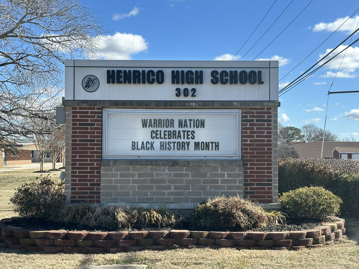 #OneHenrico <a href="/HenricoHighSch/">Henrico High School</a> <a href="/hhs_prncpl/">Karin Castillo-Rose</a> <a href="/RoscoeCooperIII/">Rev. Dr. Roscoe D. Cooper, III</a> <a href="/young2every1/">Ryan Young</a> <a href="/HenricoSchools/">Henrico Schools</a>