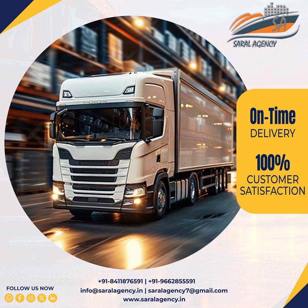 📦 𝐘𝐨𝐮𝐫 𝐓𝐫𝐮𝐬𝐭𝐞𝐝 𝐏𝐚𝐫𝐭𝐧𝐞𝐫 : 𝐒𝐚𝐫𝐚𝐥 𝐀𝐠𝐞𝐧𝐜𝐲📦
+918411876591 | +919662855591
saralagency7@gmail.com | info@saralagency.in
saralagency.in
#FreightForwarding #Logistics #CustomClearance #Cargoshipping #transport #saralagency #Mumbai #india #delivery