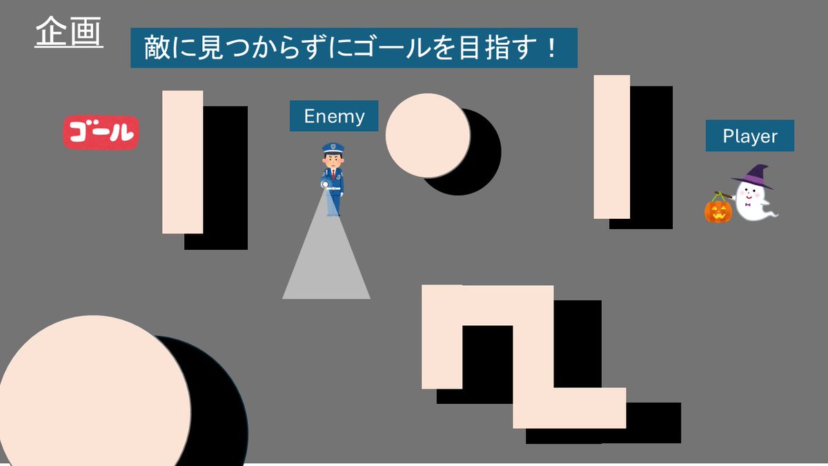 _Game_beginner_'s tweet image. 今は、こんな感じのゲームを作って、UnityRoomに上げることを目的にしてます！
