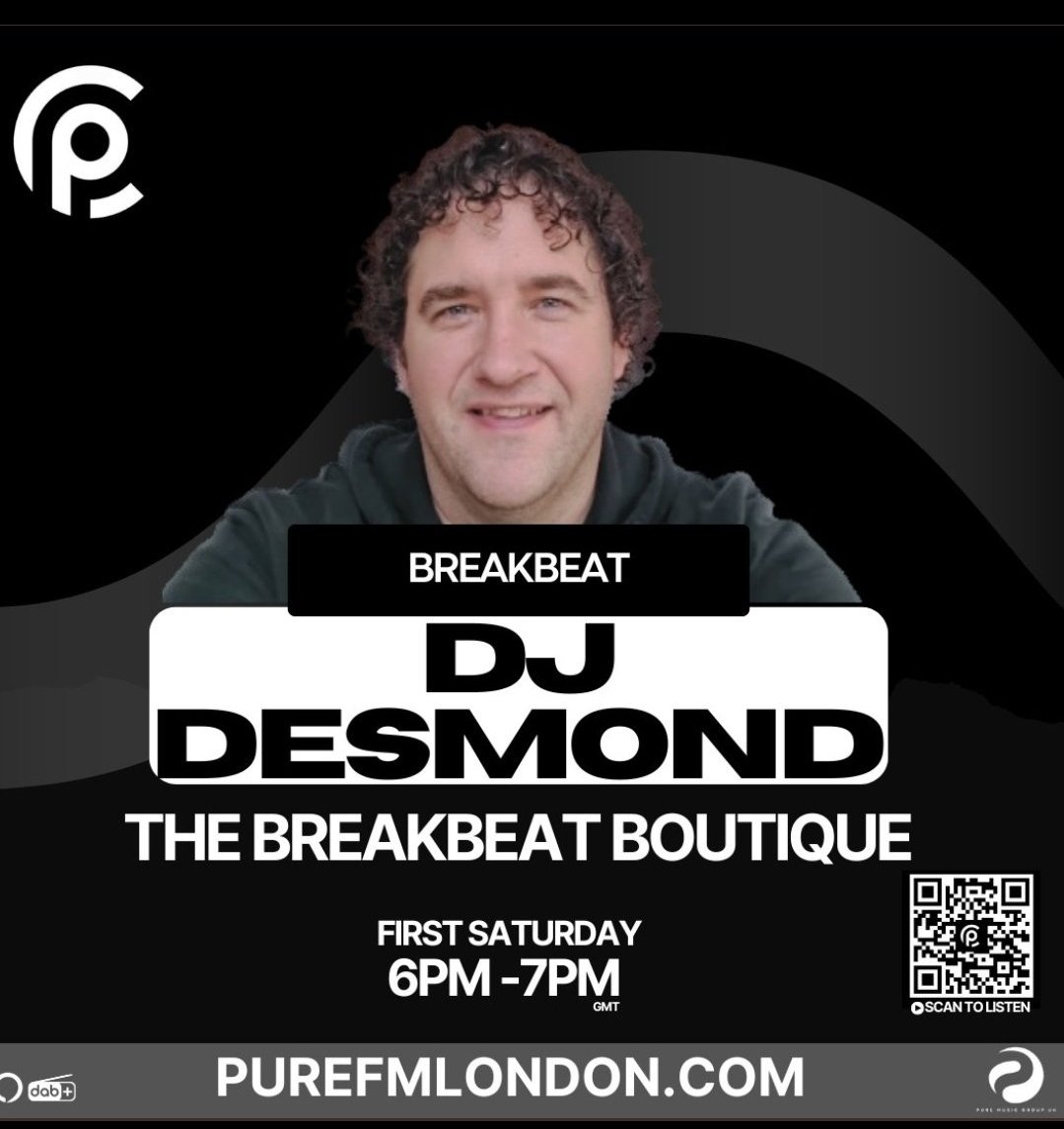 Today is my monthly show over on @purefmlondon, 1st Sat of every month, 6pm til 7. Drum and Bass all the way this month, new &amp; old!