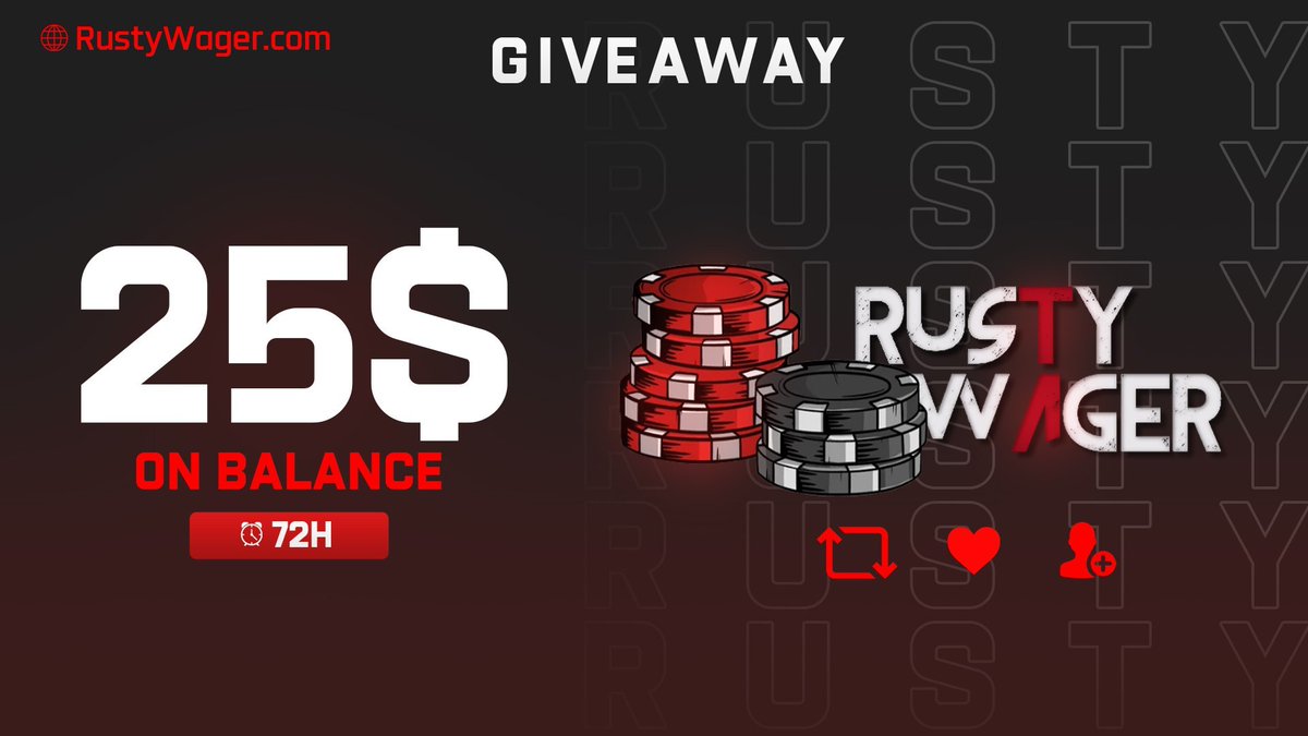 🎉Flash Giveaway🎉

🎁Prize: 25$ (2 winners $12.5)

👉To Enter:
✅ Like &amp; Retweet!
✅ Tag 2 friends!
✅ Follow us!

Ends in 3 days! ⏰