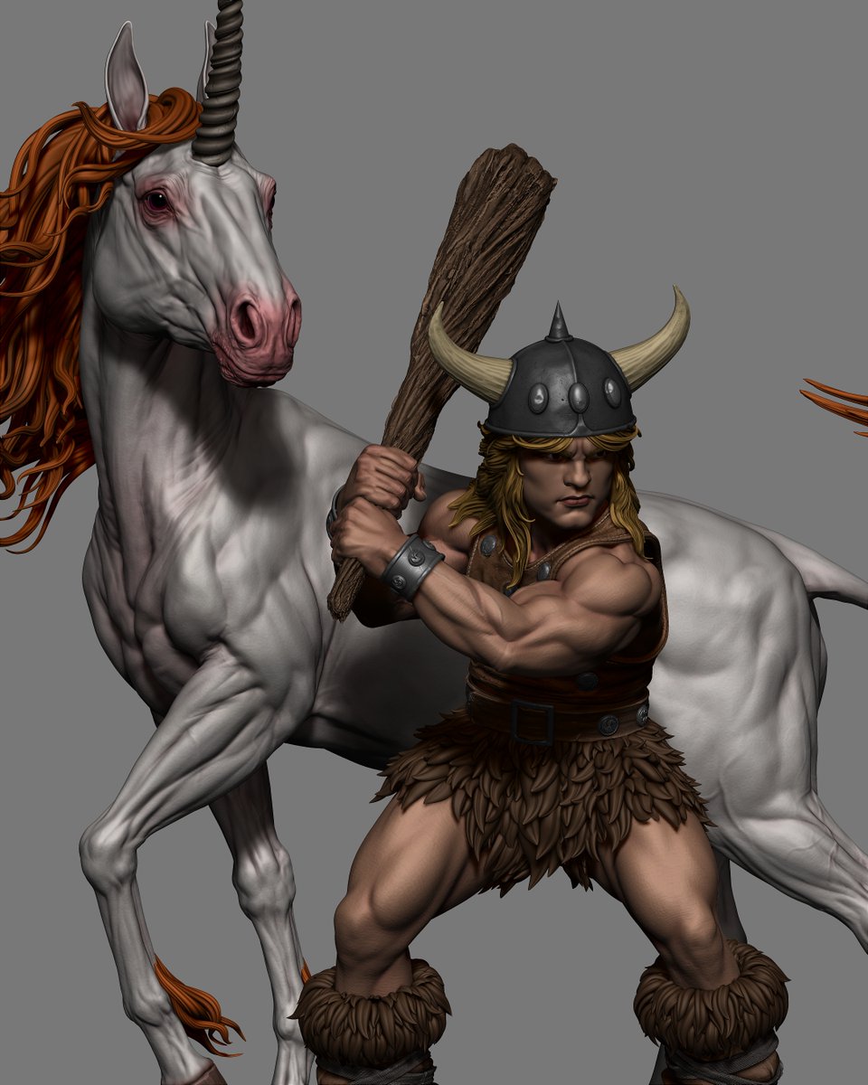 Bobby D&amp;D
#3dart #zbrush #characterdesign