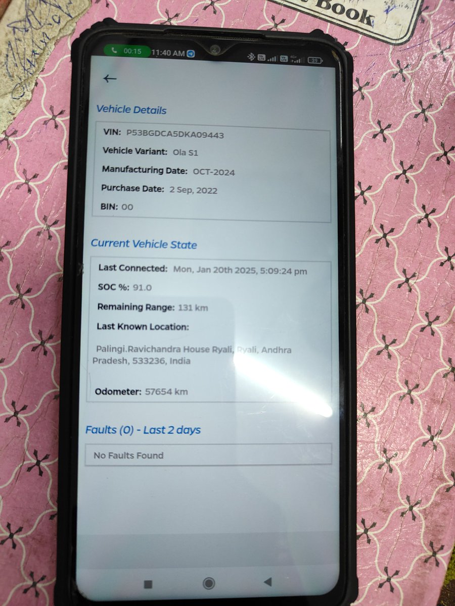 shahniteshkumar's tweet photo. @bhash Joke ho gaya...purchased 15 days back OLA S1X 4KW in Maharashtra (Mumbai) but our scooter barcode scan is showing Purchase date 2Nd sept 2022 In andhra pradesh @bhash @OlaElectric https://t.co/EtzxU9DvDy
