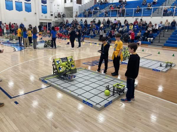 With their amazing competition performance at Perry Meridian, our Dayton robotics team has qualified for the Indiana State Championship in Indianapolis in March. Well done, Dayton robotics! <a href="/14cfraley/">Christy Fraley</a>