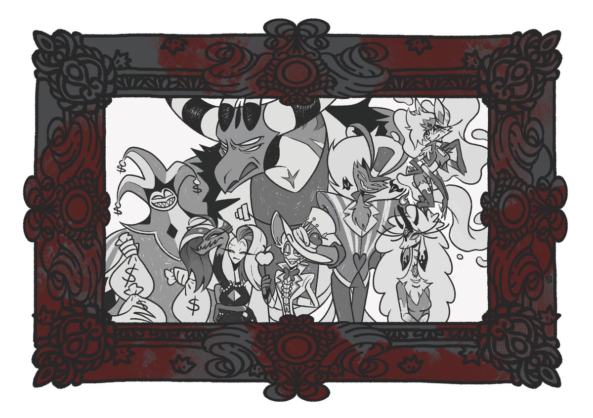 #HazbinHotel #HelluvaBoss #fanart 
🖼️