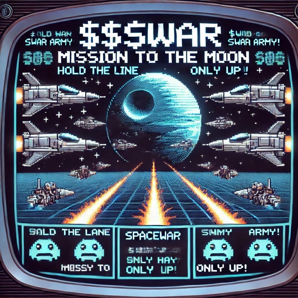 SPACEWARCOIN's tweet photo. 🚀👑 $SWAR: The Galactic Empire of Memecoin! 👑🚀

⚔️ With wisdom as our compass 🧠, strategy as our weapon 🛡️, and power as our fuel 🔥, we will conquer the stars, dominate the blockchain, and shape the future of intergalactic finance! 🌍💎
#SWAR #crypto #memecoin1000x https://t.co/KiuHeKmPeP