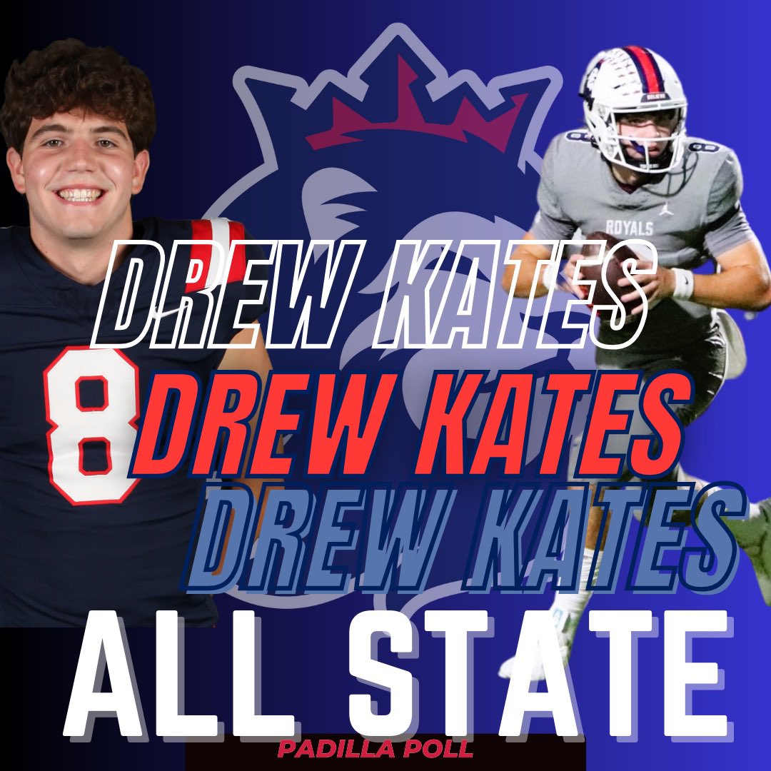 Richland Royals FB Recruiting (@recruitrichland) on Twitter photo Congrats to <a href="/drewkatestx/">Drew Kates</a> on being selected by <a href="/padilla_poll/">PadillaPollAssistant</a> to their All-State team. #RUR #RoyalRecruits👑 Congrats to <a href="/drewkatestx/">Drew Kates</a> on being selected by <a href="/padilla_poll/">PadillaPollAssistant</a> to their All-State team. #RUR #RoyalRecruits👑