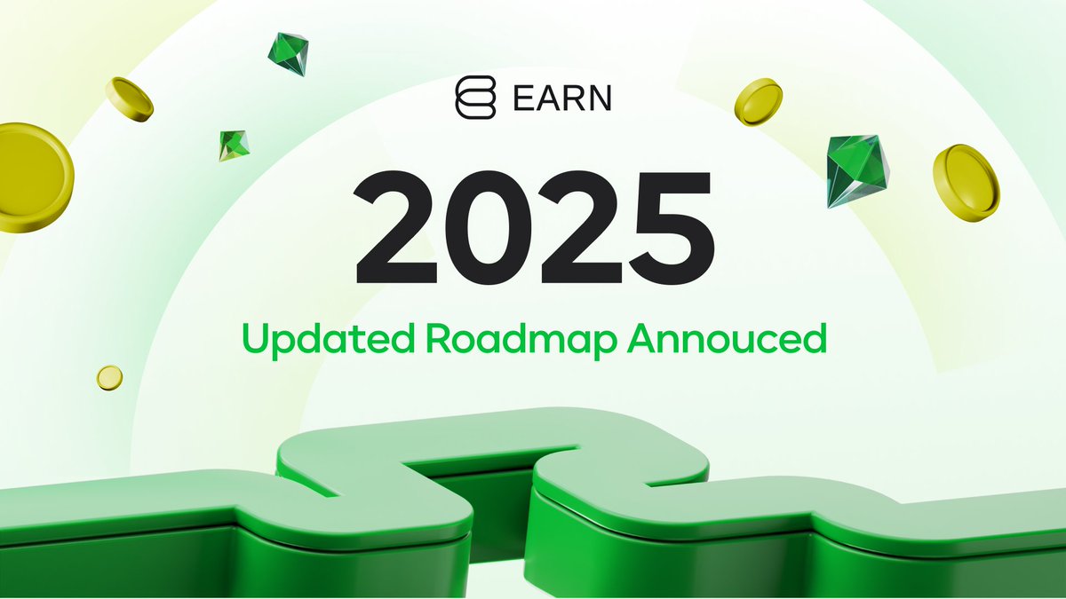 ✨ 2025 Roadmap Announced!
🔥 Highlights: Entry into $SOL and $POL, AI Agents, and Launchpad.
🔮 Get ready! Prediction Markets launch in Q1.

🗺️ Full roadmap below: whitepaper.earn.network/en/roadmap/tim…