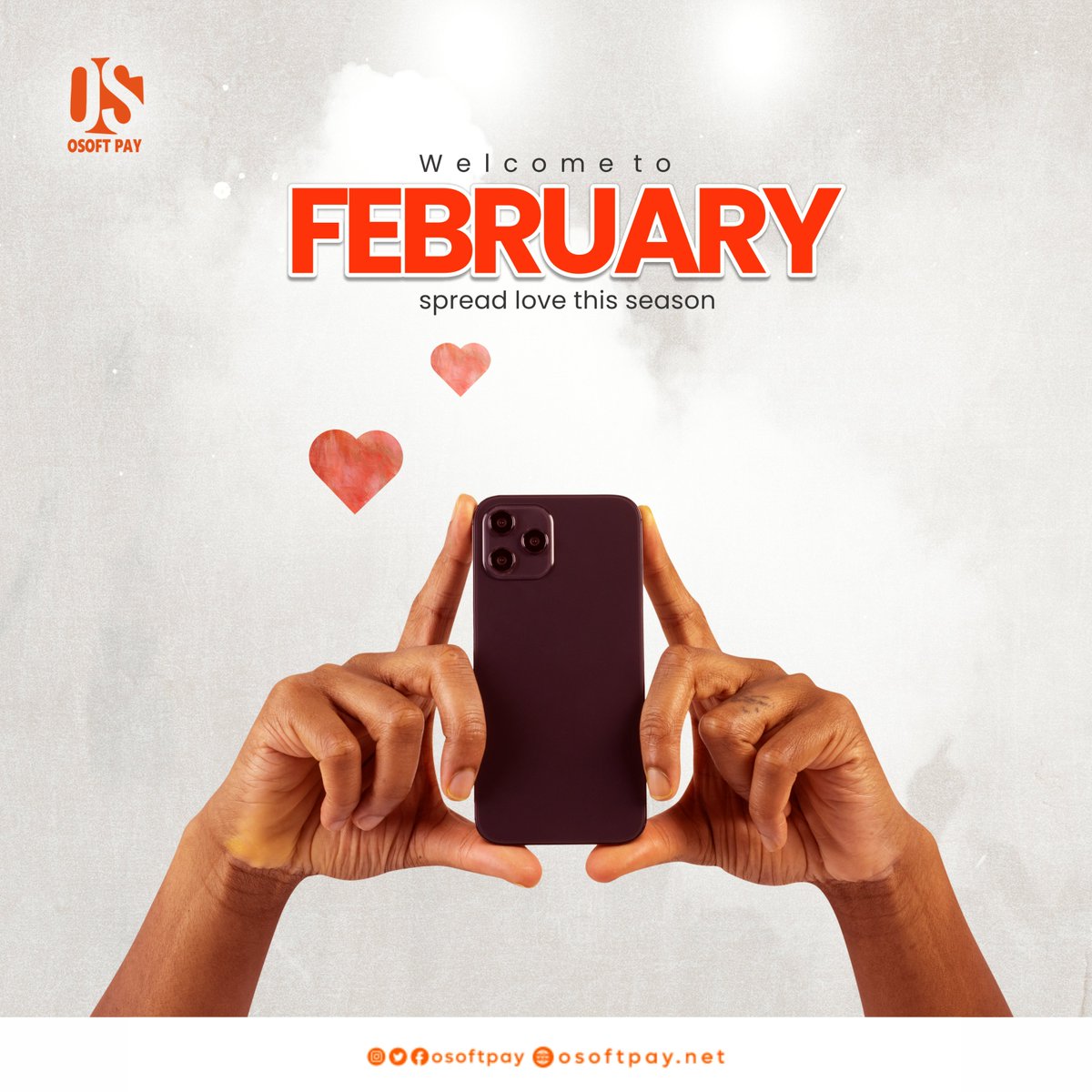Osoftpay2's tweet photo. A new month means new opportunities to grow, give, and prosper! This season, let’s spread love and kindness in every way possible. With Osoftpay, your transactions are seamless—because love is best shared! ❤

Stay connected. Stay empowered. 
#February
#SpreadLove
#Osoftpay https://t.co/aJvHg7PmEN