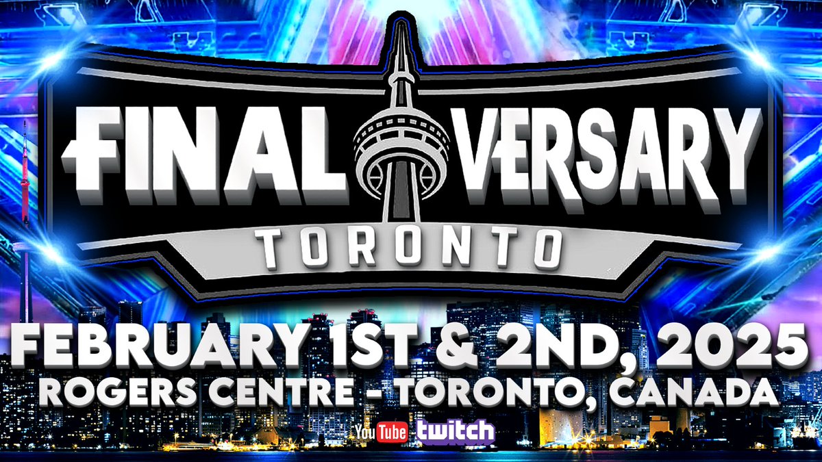 NorthAmericanPW's tweet image. 🔴LIVE NOW
🏙️NAPW FinalVersary - Night #1
🔗twitch.tv/northamericanp…
🔗youtube.com/watch?v=SzoIbS…

WE ARE LIVE! Night #1 of THE END OF ALL SHOWS!

#NAPW #FinalVersary #EFED #WWE2K24 #WWE2K25