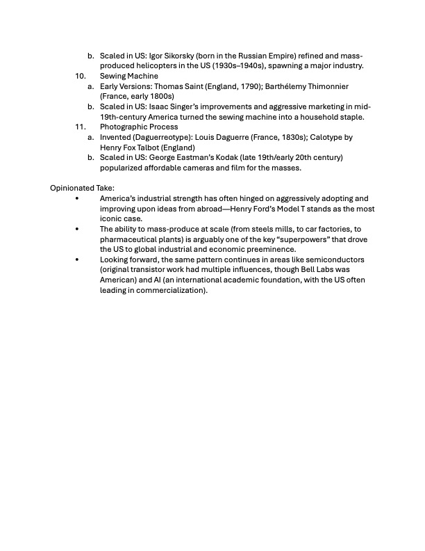 bgurley's tweet image. Discussions regarding DeepSeek often involve notion that America is an "idea" factory, &amp;amp; China is a "scale-out" factory. These arguments sometimes use heavy labels like "theft" and "enemy." I couldn't help but wonder if this was simply a factor of "place in time." Countries…