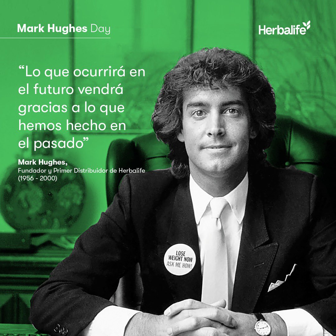 HerbalifeLatino's tweet photo. Algunas frases para inspirarte en este #MarkHughesDay. https://t.co/HbGAt97Ygr
