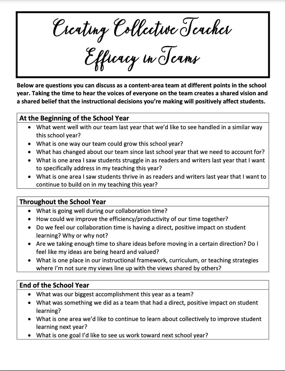 📣 Calling all instructional coaches!
 
Leader <a href="/Kasey_Kiehl/">Kasey Kiehl</a> has a list of 7 actionable ways you can create high-functioning teams that support positive outcomes for students. 

theliteracyeffect.com/2022/10/03/how…