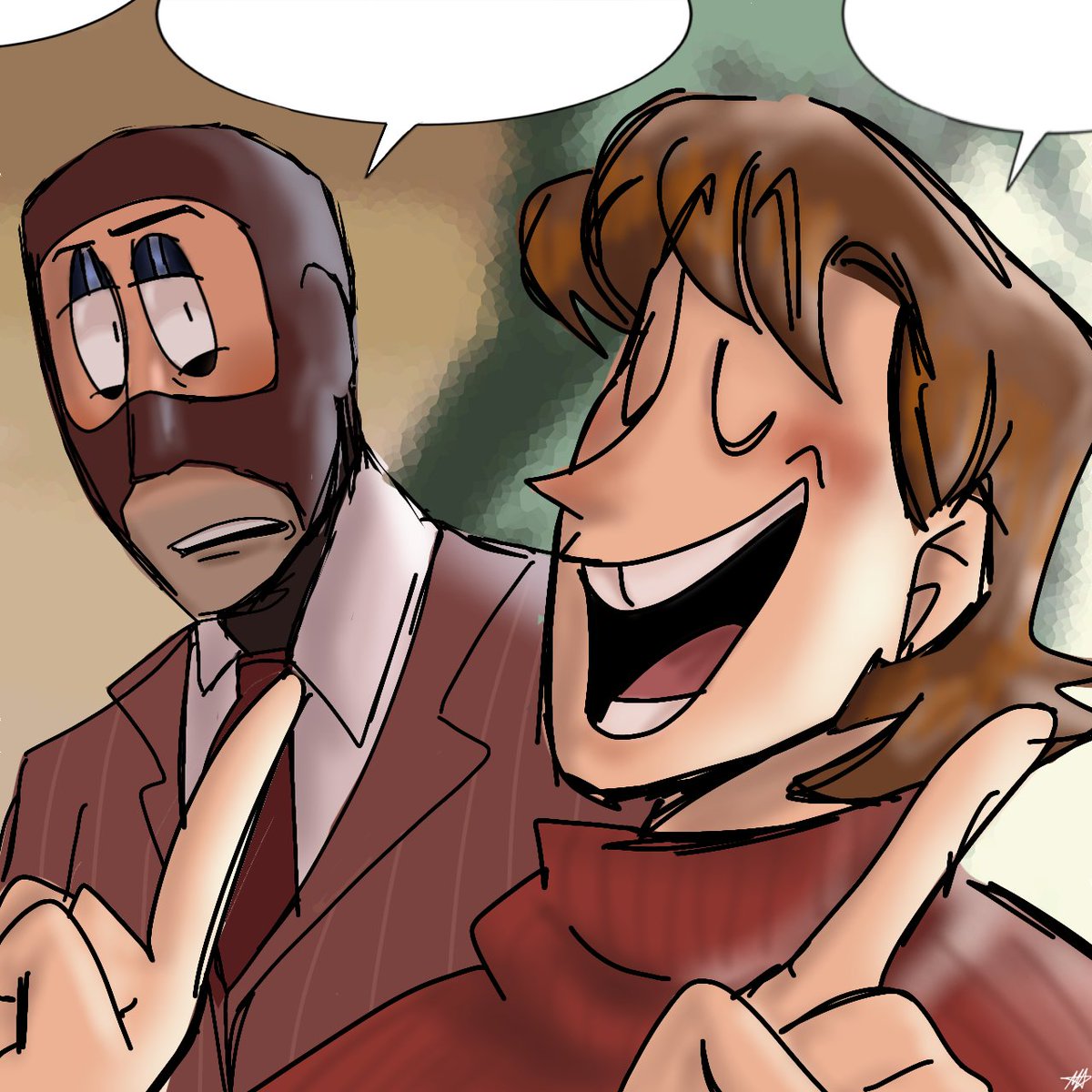 m4gnowaffles's tweet photo. El comic 7 de tf2 me hizo llorar demasiado.
#draw #Redraw #TF2 #tf2comic #tf2scout #tf2spy #comic7 #fanart https://t.co/KO8kZmZuE3