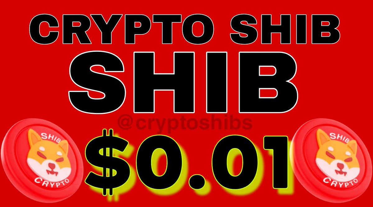 Shibariumgem's tweet photo. #SHIB $0.01💸💸

if you believe FOLLOW LIKE RETWEET 🔥 https://t.co/4kLe21PGTg