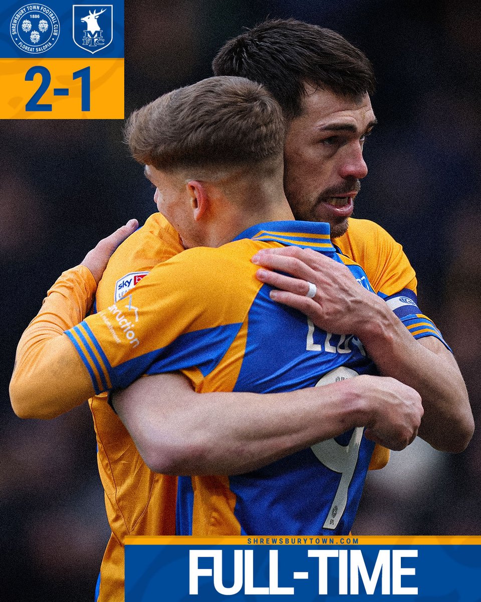 Shrewsbury Town FC tweet media