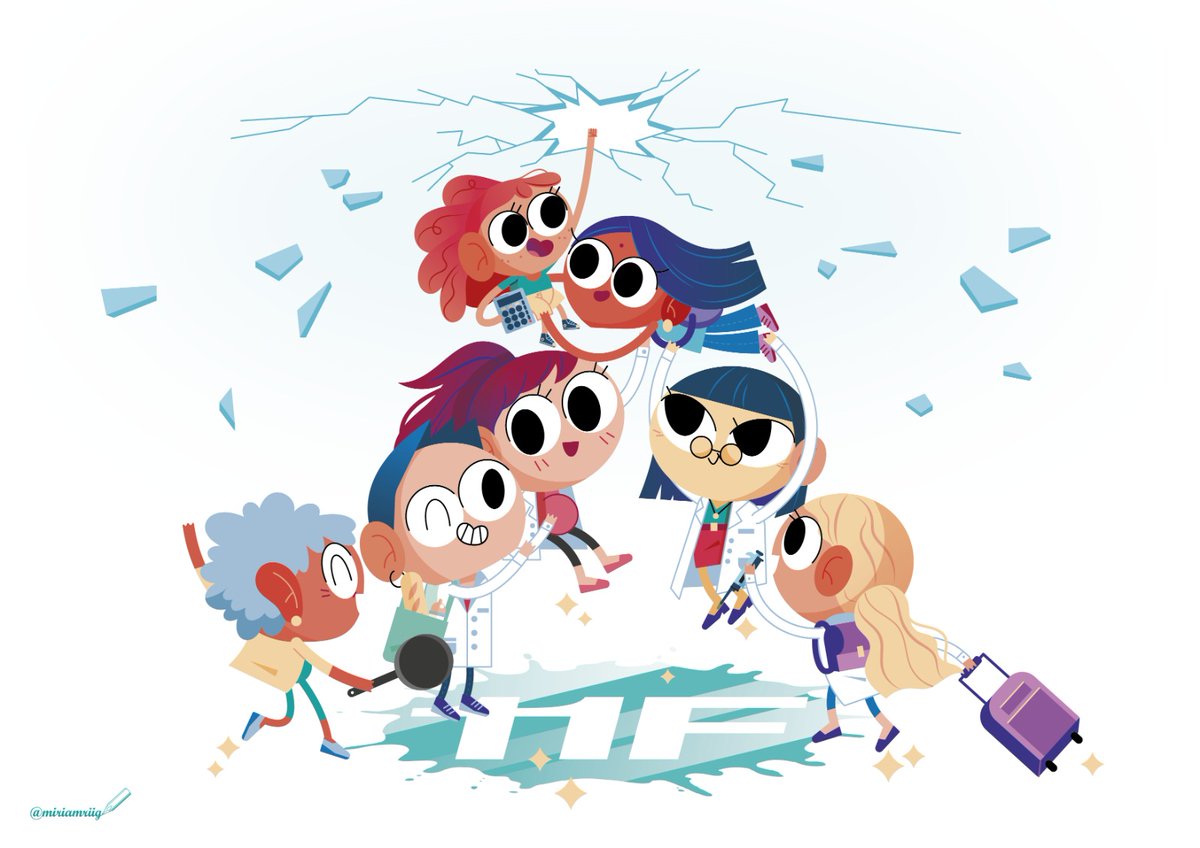 ¡Este año he tenido el honor de ilustrar la imagen del <a href="/11defebreroES/">Día Mujer y Ciencia</a>! Le damos la vuelta a los problemas relacionados con la salud mental de las mujeres científicas para crear una imagen inspiradora. ¡Sigue y te cuento más! 👇