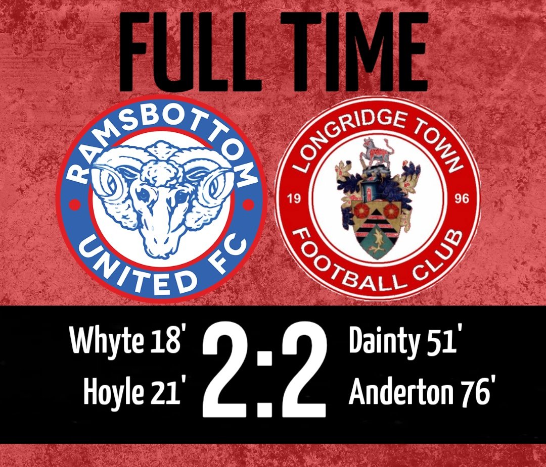 LongridgeTownFC's tweet image. Full time: Ramsbottom 2-2 Longridge

WHAT A POINT THAT IS 😍👏

#UpTheRidge