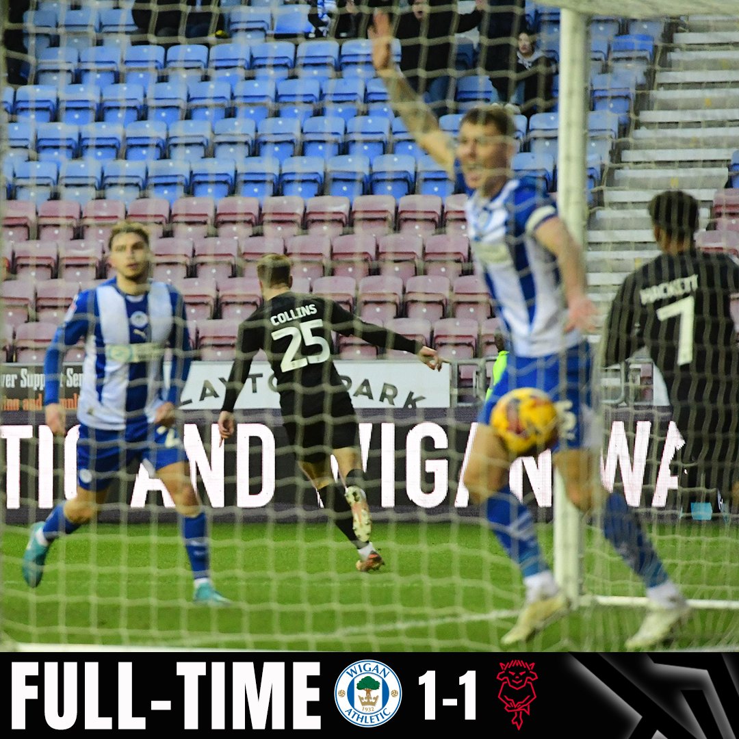 LincolnCity_FC's tweet photo. πͺ A well-earned point on the road!
βοΈ FT | π΅ 1-1 β«οΈ | #WIGLIN https://t.co/HS8XZhtHMP