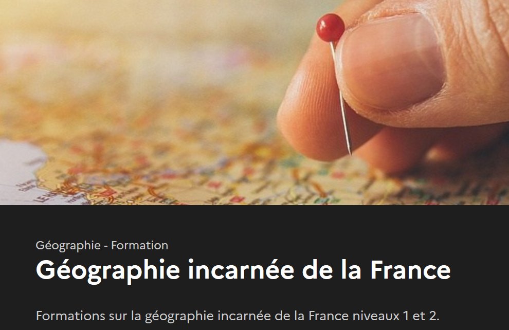 [Formation] Géographie de la France incarnée - Le niveau 2 qui s'est déroulé le 30 janvier insiste davantage sur les dynamiques métropolitaines ainsi que les systèmes et espaces productifs. Les ressources des deux formations sont à retrouver ici ⬇️
pedagogie.ac-orleans-tours.fr/spip.php?artic…