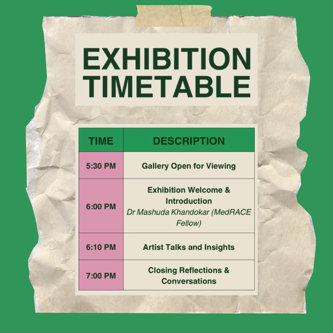 Join us in the unveiling of a powerful art exhibition exploring inclusivity in healthcare, created by talented medical students!
📅 Monday, 3rd February
📍 George Davies Centre, Leicester
🍽️ Food &amp; refreshments provided!
This will be displayed on 8th February for the conference!