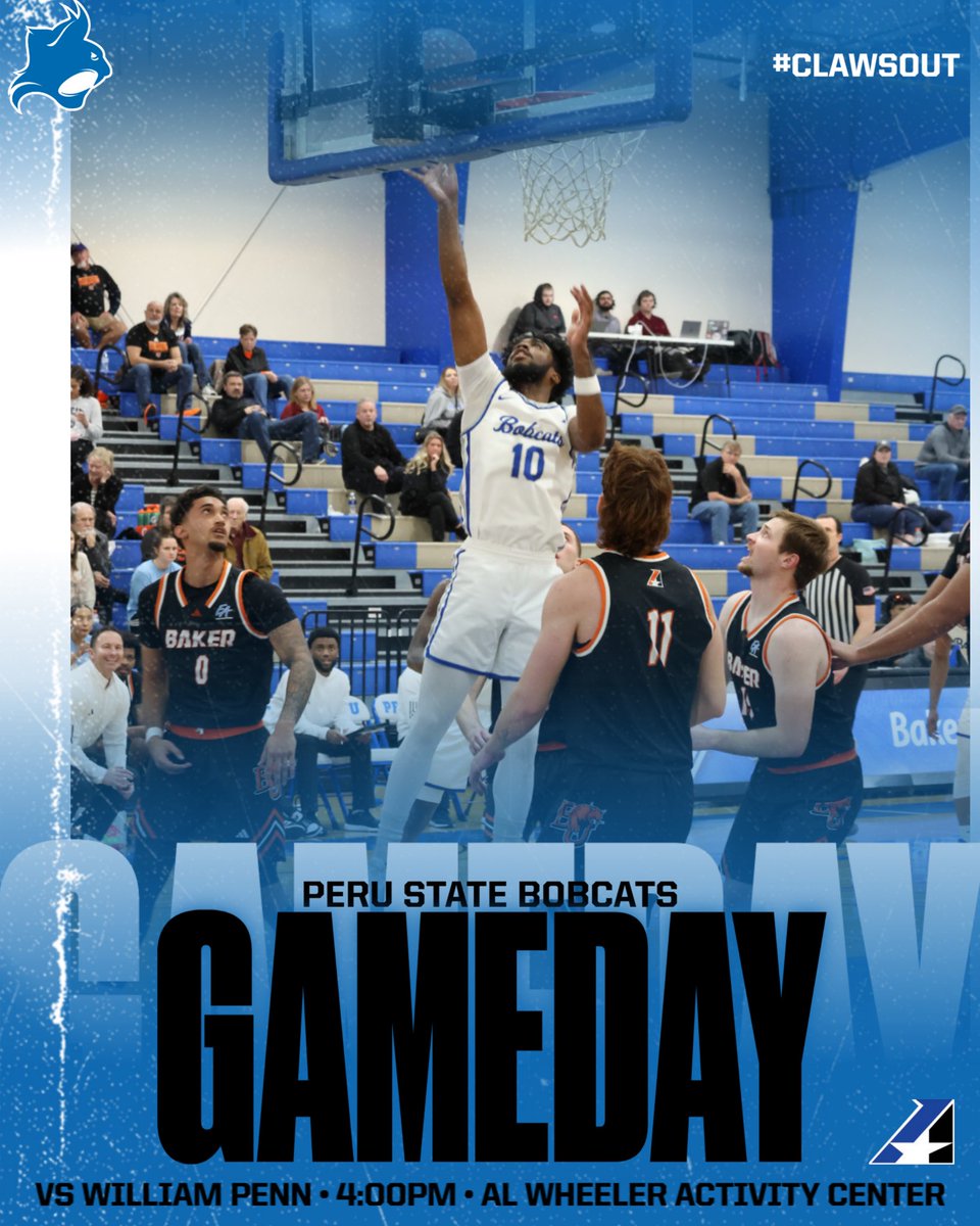 PSCMenHoops's tweet photo. GAME DAY โผ๏ธ๐จ
๐ William Penn
๐ Peru, NE
๐๏ธ Al Wheeler Activity Center
โ๏ธ4:00pm
๐บ Link in Bio
#ClawsOut | #Gameday | #PeruBall https://t.co/3vjW3lnRM6