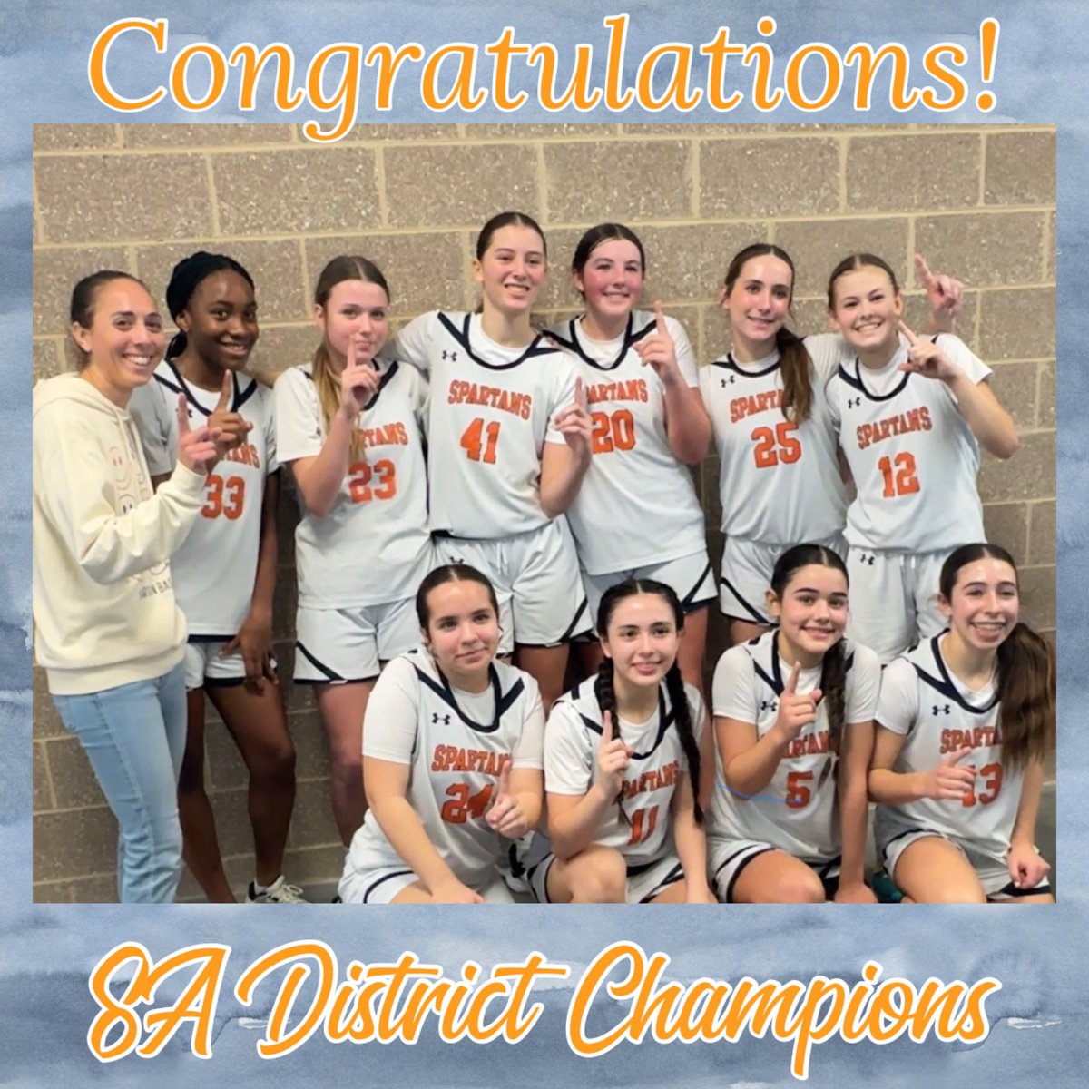 πΆππππππππ π»ππππππ, π΄π.π³. (@genlopardo) on Twitter photo π Domination! ππ§‘π
Congrats to our 8A Girls BBall Team for an epic season and for bringing home the District Championship! Your dedication, teamwork, and Spartan grit made it happen! πͺπ₯ <a href="/SLJHSpartans/">SLJH Spartans</a> #wearespartans #SLJHpride #DistrictChamps π Domination! ππ§‘π
Congrats to our 8A Girls BBall Team for an epic season and for bringing home the District Championship! Your dedication, teamwork, and Spartan grit made it happen! πͺπ₯ <a href="/SLJHSpartans/">SLJH Spartans</a> #wearespartans #SLJHpride #DistrictChamps