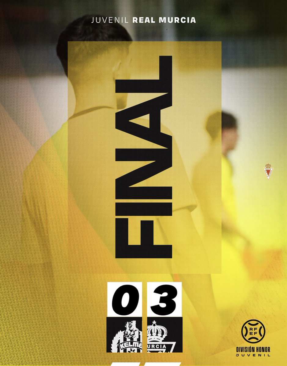 canteragrana's tweet photo. J19 | JUVENIL DH REAL MURCIA | FIN | 0-3 | 
🏁 ¡𝗙𝗜𝗡𝗔𝗔𝗔𝗔𝗔𝗔𝗔𝗔𝗔𝗔𝗔𝗟 𝗗𝗘𝗟 𝗣𝗔𝗥𝗧𝗜𝗗𝗢!
😍 ¡𝗚𝗥𝗔𝗡 𝗩𝗜𝗖𝗧𝗢𝗥𝗜𝗔 𝗗𝗘𝗟 𝗝𝗨𝗩𝗘𝗡𝗜𝗟 𝗔!
¡¡VAMOOOOOOOOOOOOS!! ➕3️⃣
⚽️⚽️ @jesusvalverdee_ 
⚽️ @hugopm0 
#KelmeRealMurcia https://t.co/VWBkipU8YO