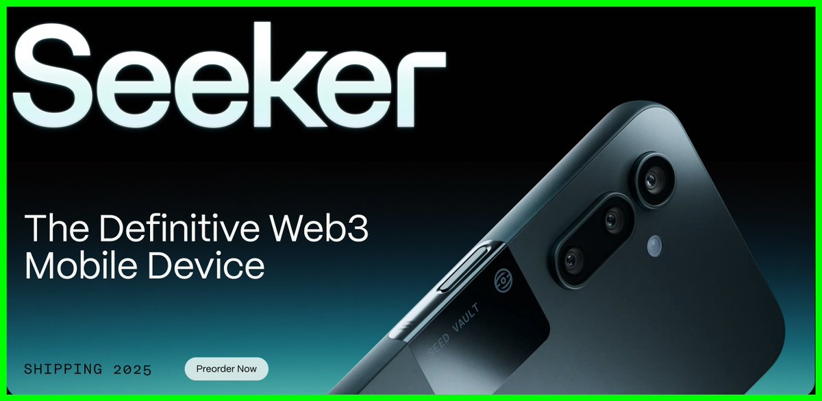 Who’s expecting a flashy new phone this year?! 🙋‍♂️

LFG <a href="/solanamobile/">Seeker | Solana Mobile</a> ☎️