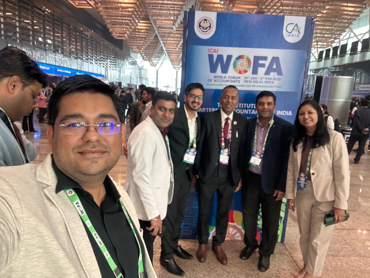 CANARESHPAREEK's tweet photo. #wofa2025 #ICAIWOFA2025 @ICAIWOFA @AbhishekSarda1 https://t.co/KfpJn0zOS4