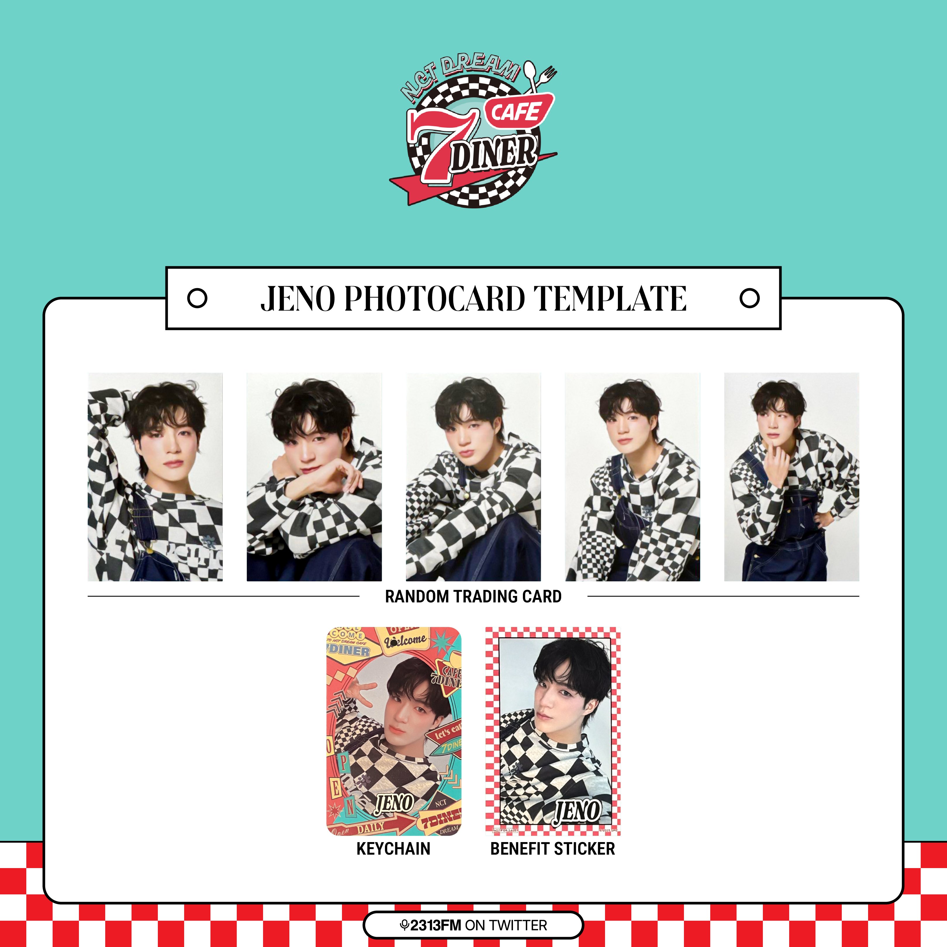 NCT DREAM 7Diner ドリム カフェ トレカ セット JJ ⭑ on X: 