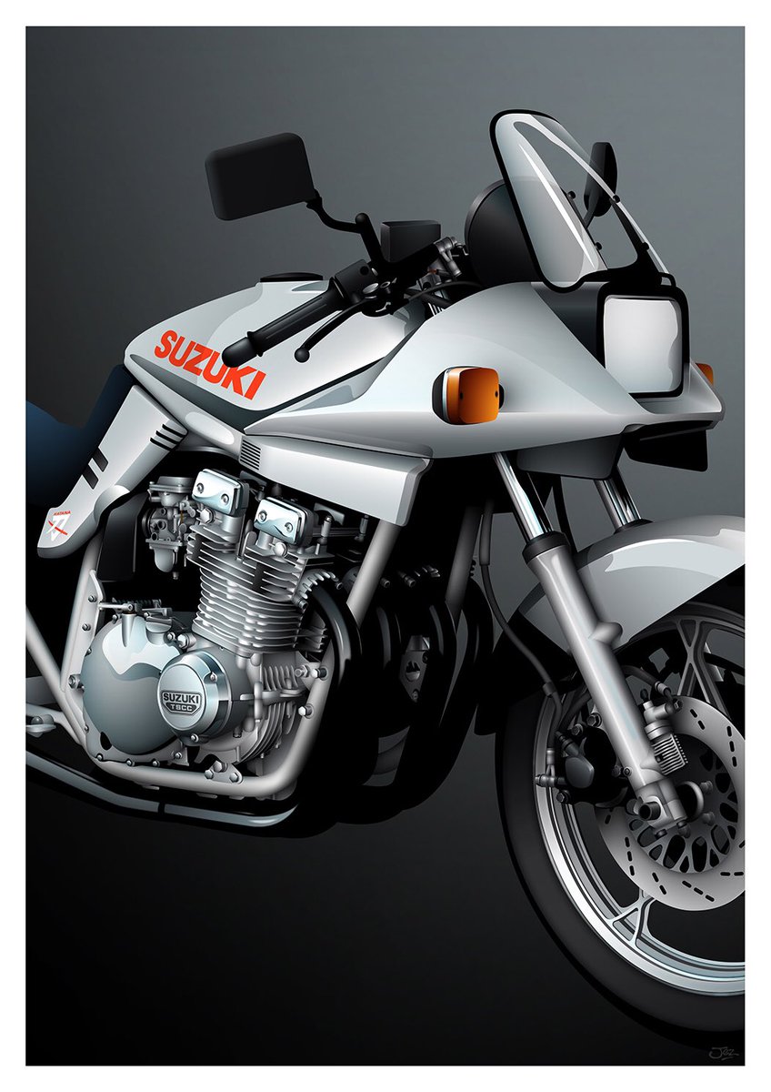 jezdrawspicture's tweet photo. Letβs have a cheeky #Suzuki Saturday β¦ #RG500 #GSXR #Slabby #GSX1100S #Katana https://t.co/pPwX4re3U7