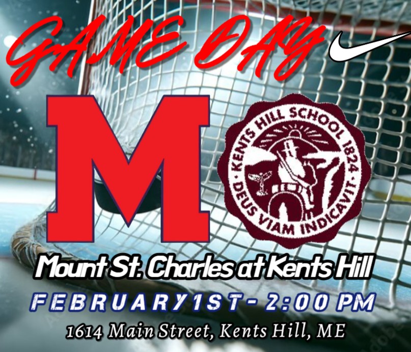 Our Prep boys hockey team will be heading to Kents Hill, Maine for a matchup today against the Huskies of the Kents Hill School!