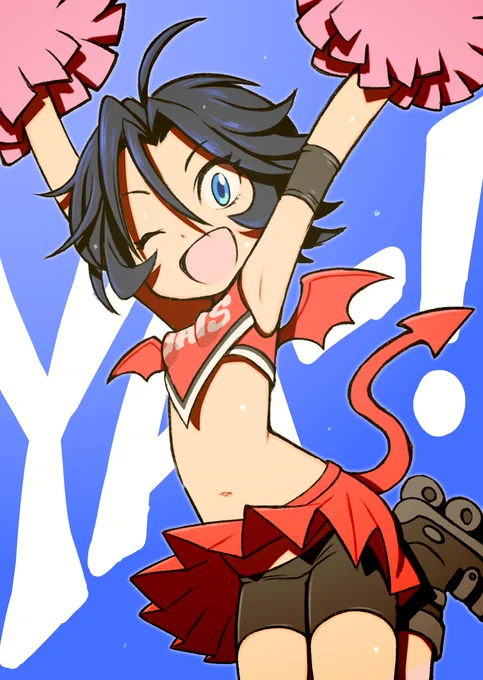 #女の子のウィンクは万病に効く 