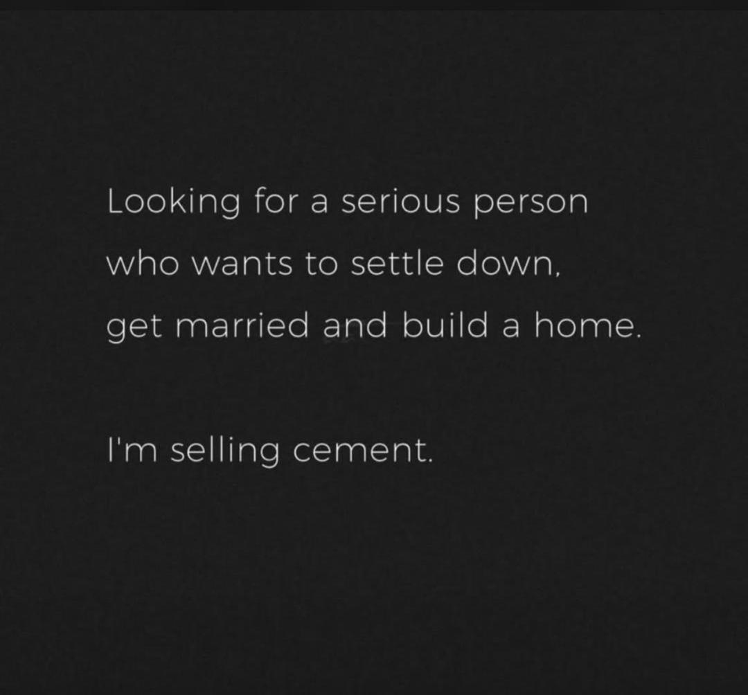 Nnannaugochukw's tweet photo. I sell cement https://t.co/NG6tu8EPrc