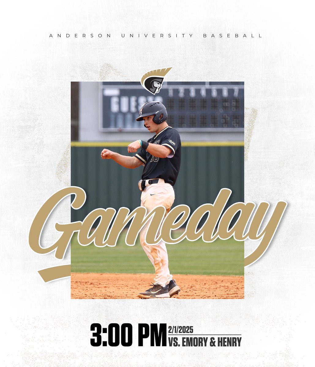 IT’S ABOUT TO GO DOWN😤

Trojans Opening Day is here!!!

🆚Emory &amp; Henry 
⏰3:00pm First Pitch
📍Anderson, SC
🏟️Anderson Memorial Stadium
🖥️ flosports.link/3xWWH3s

#LightItUp