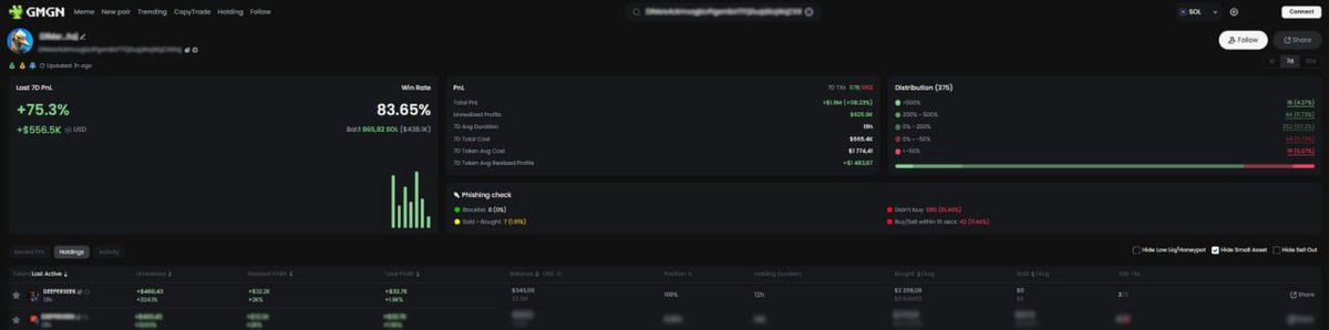 Blum_OG's tweet photo. STOP WASTING TIME AND MONEY.

1,000+ coins are launched every day, but only 1% are worth it.

I started with 0.1 SOL and ended up with 600 SOL.

It's easier than you think - just follow this step by step until they are gone 🧵👇 https://t.co/fRyD68V1MI