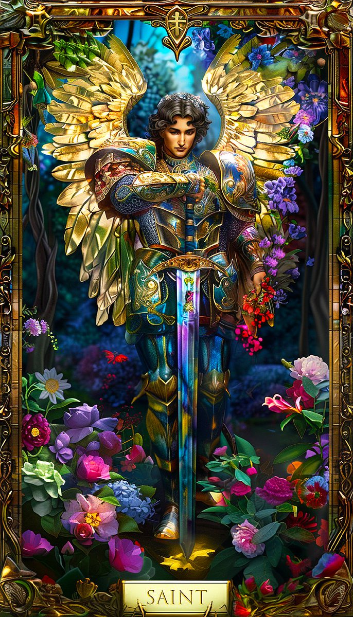 Web4Eternal's tweet photo. We welcome the most recent Saint into our Eternal Gardens. 

Saints oversee the holy areas, curate spiritual experiences, and enhance the sanctity of the Gardens, making every sacred space they tend a distinct and revered part of the Gardens. https://t.co/dwqHmwm00f