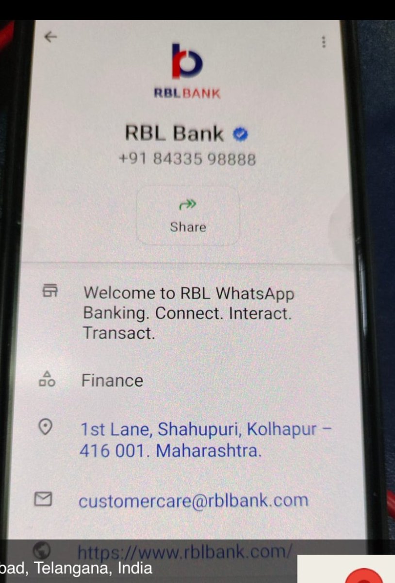 <a href="/rblbank/">RBL Bank</a> 
<a href="/RBI/">ReserveBankOfIndia</a> 
<a href="/RBIsays/">RBI Says</a> 
My card 5151..
RBL Bank  recovery agents are threatening to me...and he was told to visited my home without my permission...and he was crossed RBI guidelines...who's given this type of authority to visit home and crossed RBI GUIDELINES..