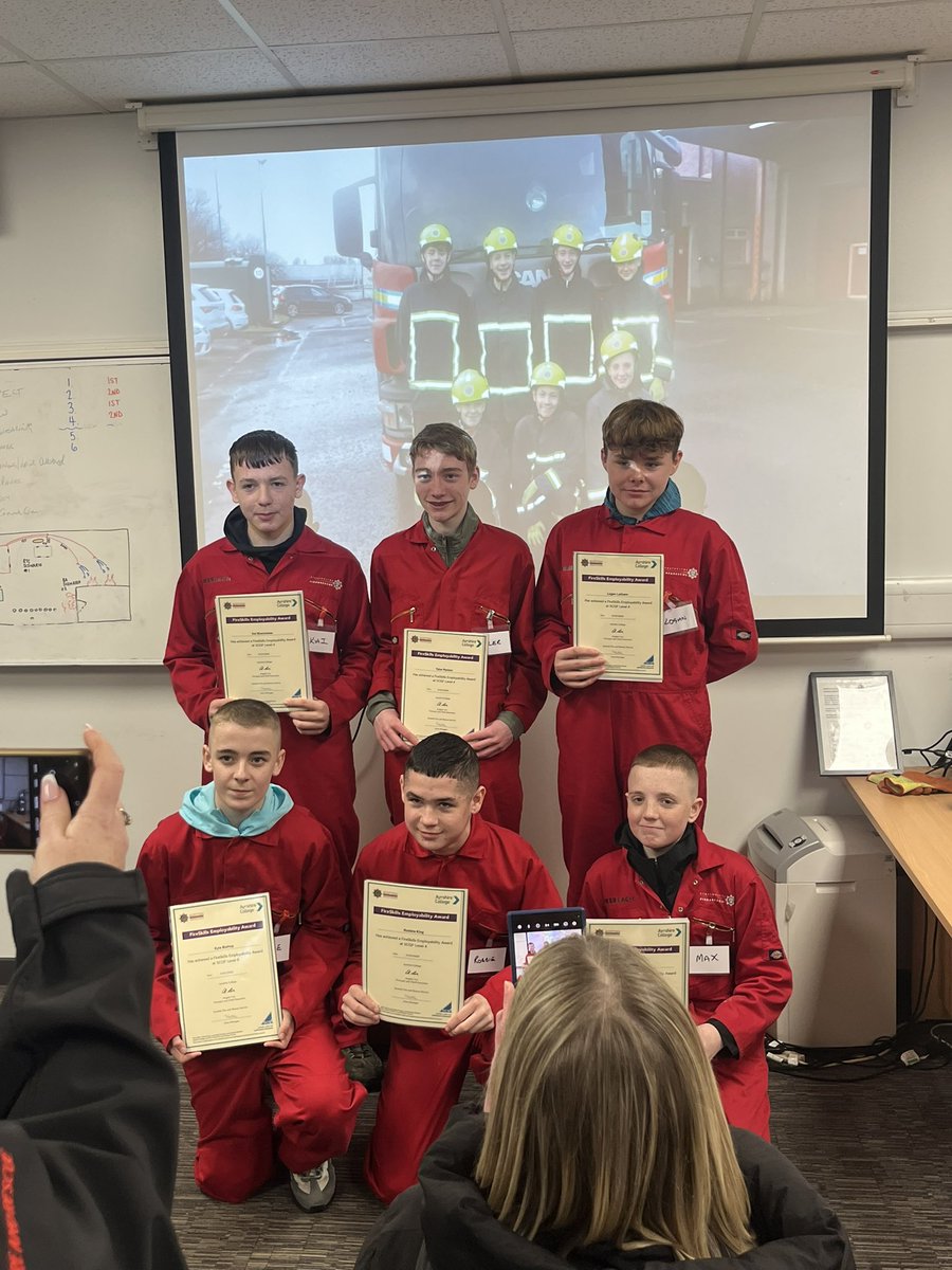 Super proud of Kyle this week, he’s spent the last 5 days at Coatbridge Fire Station, achieving his Fireskills Employability Award, absolutely blown away with what he’s accomplished doing this qualification. The staff have been fantastic too <a href="/CalderheadHS/">Calderhead HS</a>