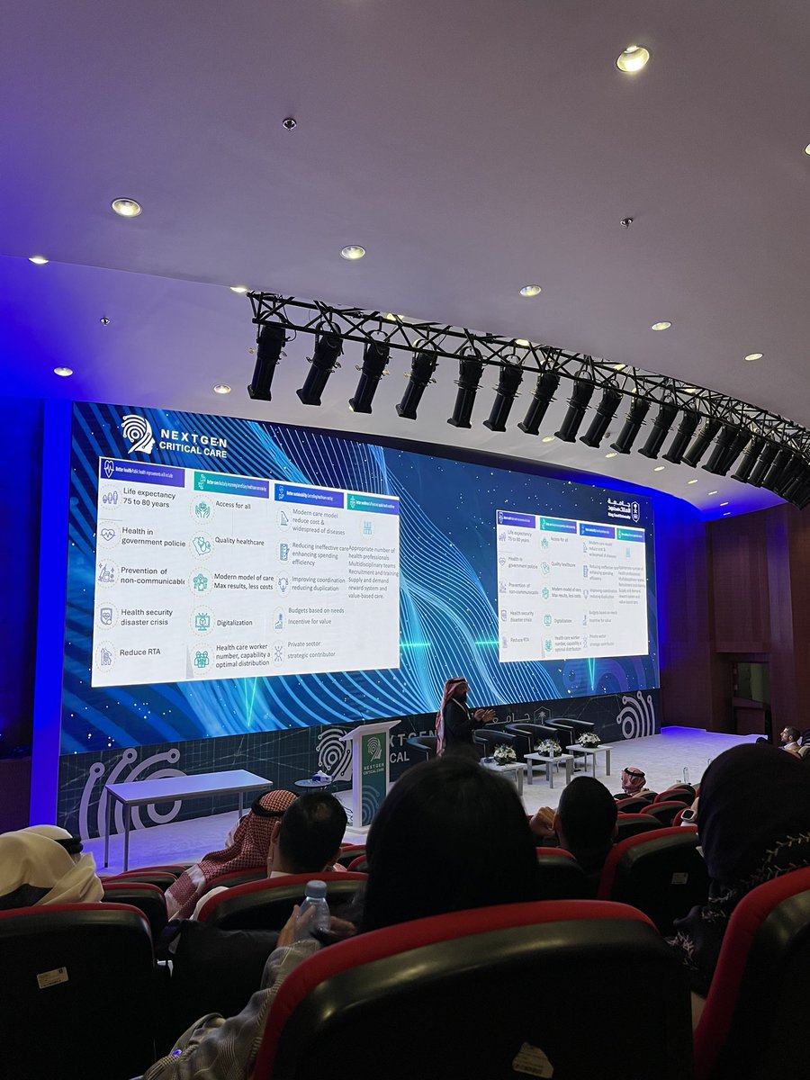 NextGenACCM's tweet photo. 🌟 Saudi Arabia’s Healthcare Transformation: A Vision for the Future presented by PROF. ZOHAIR ALASERI
#NextGen2025 https://t.co/O9BpE1qzAC
