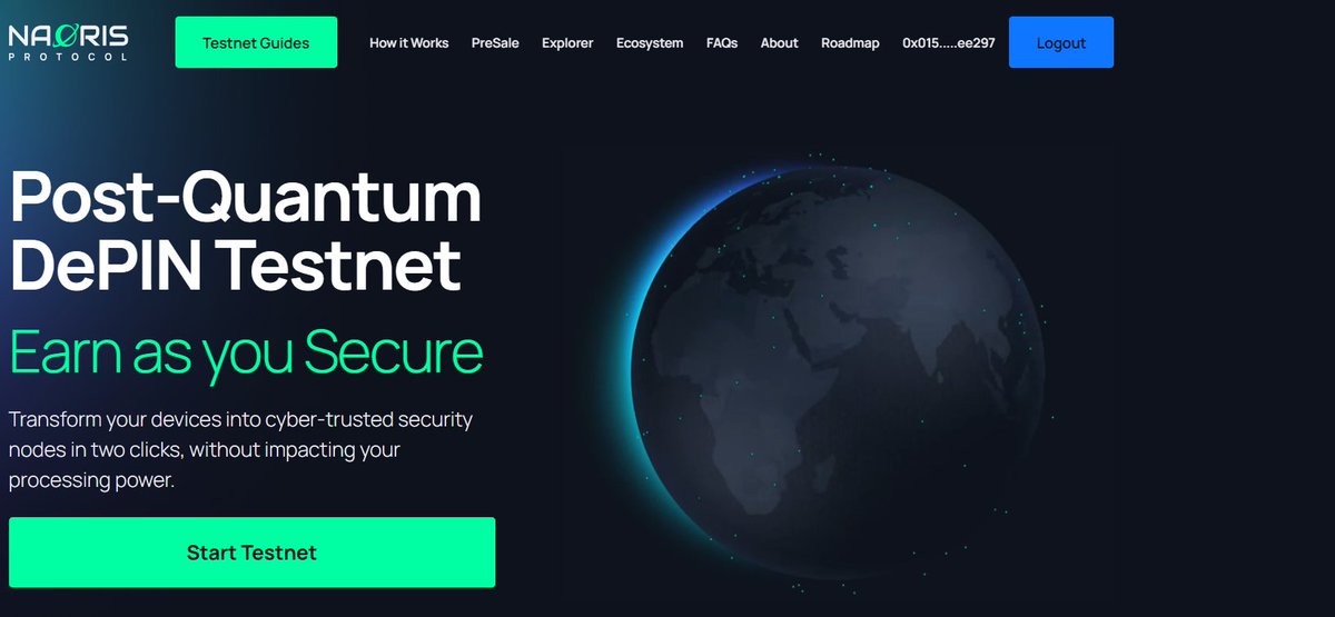 EruvandePeak's tweet photo. #NaorisProtocol Testnet Başladı💎

Daha önce #Galxe görevlerini yaptığımız Naoris Protocol'ün testnet süreci başladı🌟

Adım adım yapmanız gerekenleri yazacağım. Eğer takıldığınız bir yer olursa yorumlarda sorabilirsiniz

Bu testnet işlemleri için hem Cüzdan hemde Node uzantası indirmemiz gerekecek😇

Hadi başlayalım👇

1⃣ Testnet sitesine gidin ve "Start Testnet" butonuna tıklayın.

Testnet Sitesi: https://t.co/OLD22PxihB

2⃣ Cüzdanı indirin ve kurulumu tamamladıktan sonra referans kodu kısmına şu kodu girebilirsiniz:

Ref Kodu: HsvcHwEYxmQfk4d6

3⃣ Testnet sitesine dönün ve Node uzantısını indirip yükleyin

4⃣ Node uzantısını açın ve sol üstteki "Turn Off Protection" seçeneğini aktif hale getirin. Artık Naoris puanı kazanmaya başladınız🎉

Puanlarınızı dashboarddan kontrol edebilirsiniz

Dashboard Sitesi: https://t.co/3fqc3az8hm

5⃣ Daha sonra tekrardan testnet sitesine dönün ve twitter hesabınızı bağlayıp projenin twitter hesabını takip edin

Şimdilik yapacaklarımız bu kadar. Yeni duyurular geldikçe paylaşacağım💙

Bu gönderiye Like ve RT atarak bana destek olabilirsiniz🙏

#Naoris #Testnet #Airdrop #Depın