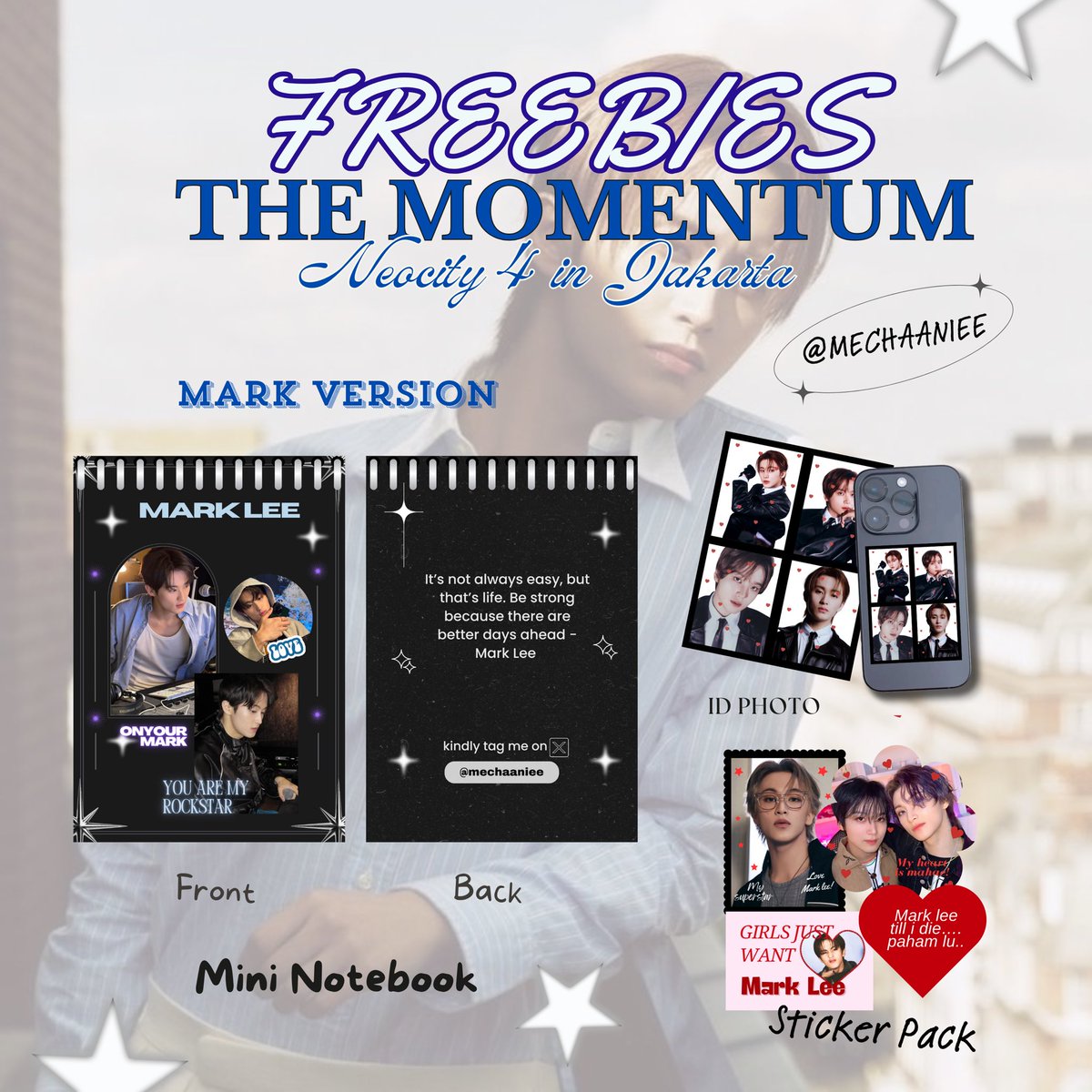 mechaaniee's tweet photo. ᡣ𐭩 rt &amp; like are appreciated ᡣ𐭩

NCT 127 : THE MOMENTUM in Jakarta
Freebies by @mechaaniee

📍 Indo Arena
📆 15 &amp; 16 Feb '25
⏰ TBA 

✮ first come, first get!
✮ show me your markf/sfs/mahaeist!
✮ kindly tag me if you get one🫶🏻

see you guys >ᴗ<

#THEMOMENTUM_NCT127 https://t.co/5DDGwpmBK1
