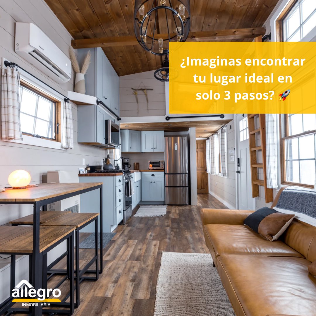 1️⃣ Descubre: Explora nuestras exclusivas propiedades. 2️⃣ Sueña: Visualiza tu vida en ese espacio único. 3️⃣ Conquista: ¡Hacemos que las llaves sean tuyas!
En Allegro Inmo, no solo te mostramos casas, te ayudamos a encontrar el lugar donde tus planes toman vida. 🌟