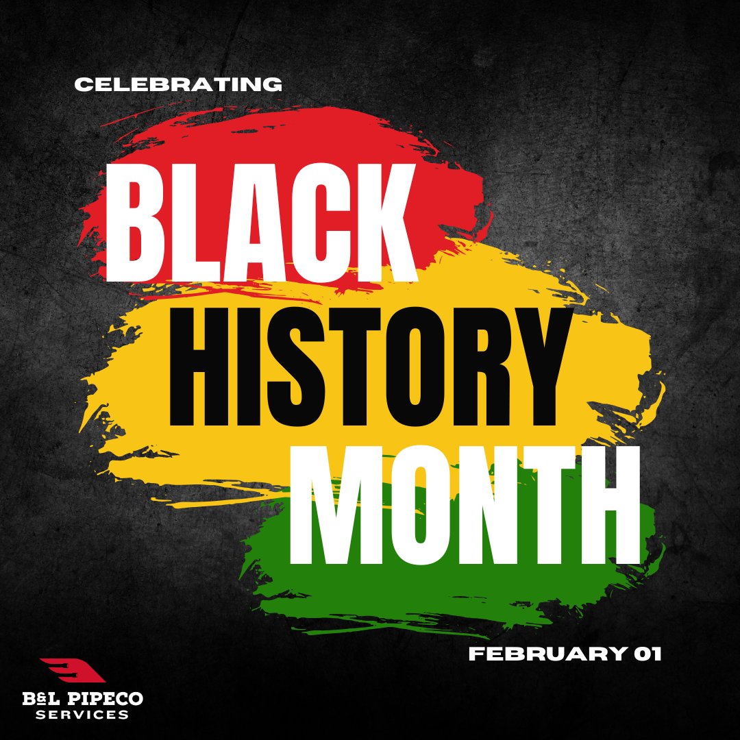 This Black History Month, we honor the invaluable contributions of Black innovators, engineers, and visionaries who have shaped the energy and oil and gas industries. At B&amp;L Pipeco Services, we recognize that diversity fuels innovation and progress.